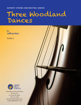 Three Woodland Dances Orchestra sheet music cover